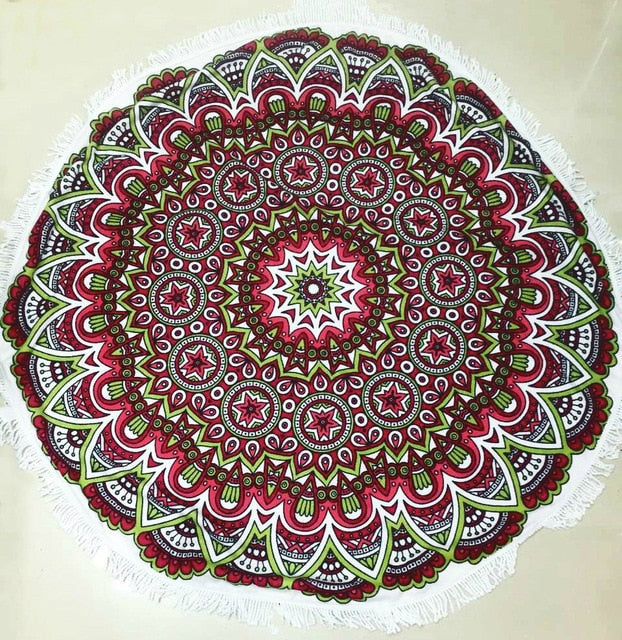 Strandhåndkle Geometrisk