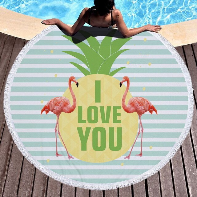 Strandhåndkle Tropical