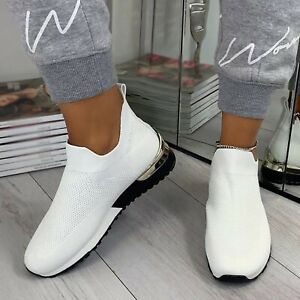 Elastiske slip-on-sneakers