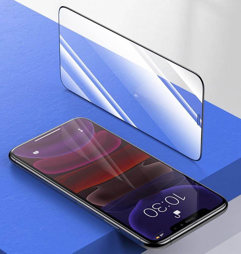 Heldekkende skjermbeskytter i herdet glass til iPhone | 1+2 gratis