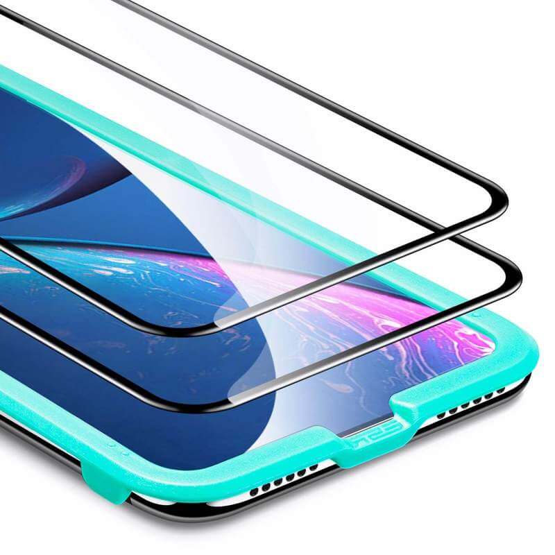 Heldekkende skjermbeskytter i herdet glass til iPhone | 1+2 gratis