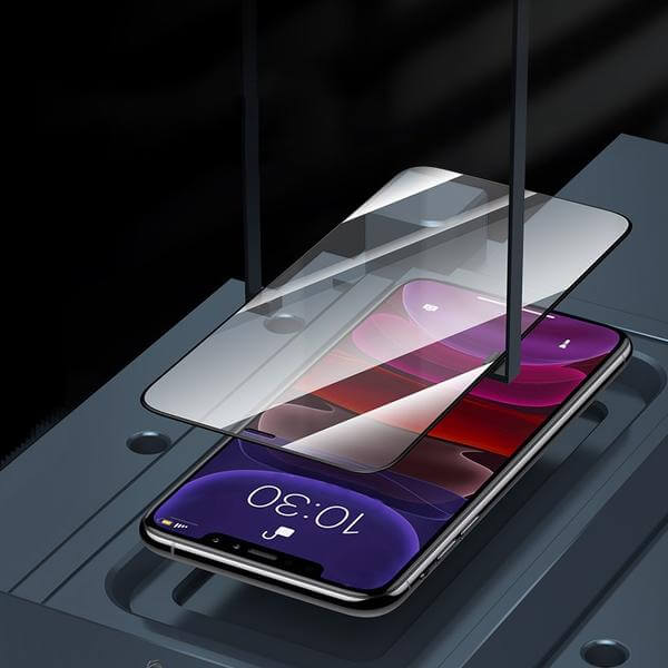Heldekkende skjermbeskytter i herdet glass til iPhone | 1+2 gratis