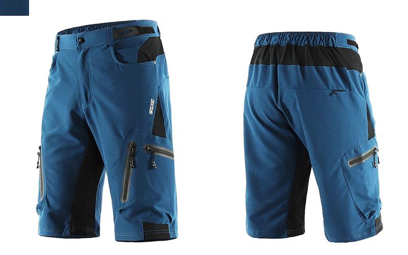 Baggy sykkelshorts, utendørs sportsbukser