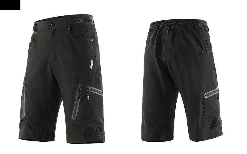 Baggy sykkelshorts, utendørs sportsbukser