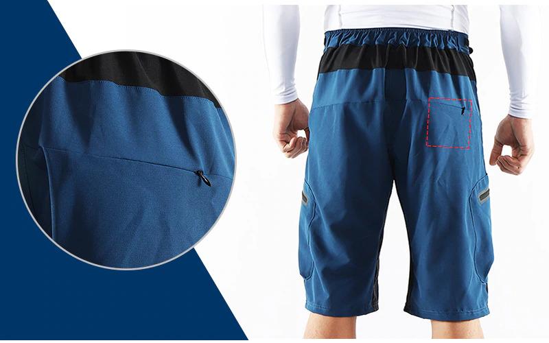 Baggy sykkelshorts, utendørs sportsbukser