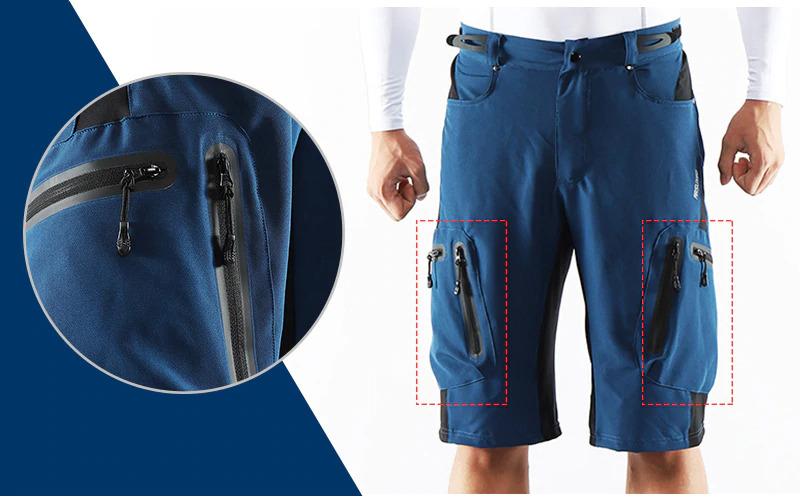 Baggy sykkelshorts, utendørs sportsbukser