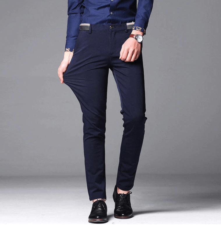 Slim Fit Stretchy Formelle Bukser
