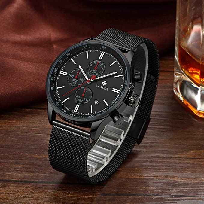 Ultrathin kronograf-armbåndsur
