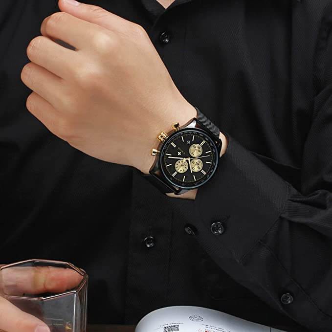 Ultrathin kronograf-armbåndsur
