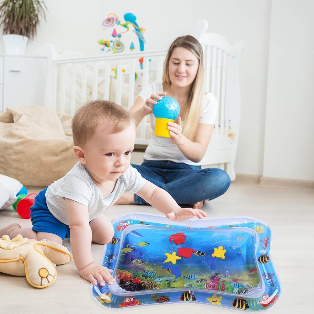 Vannlekematte for baby