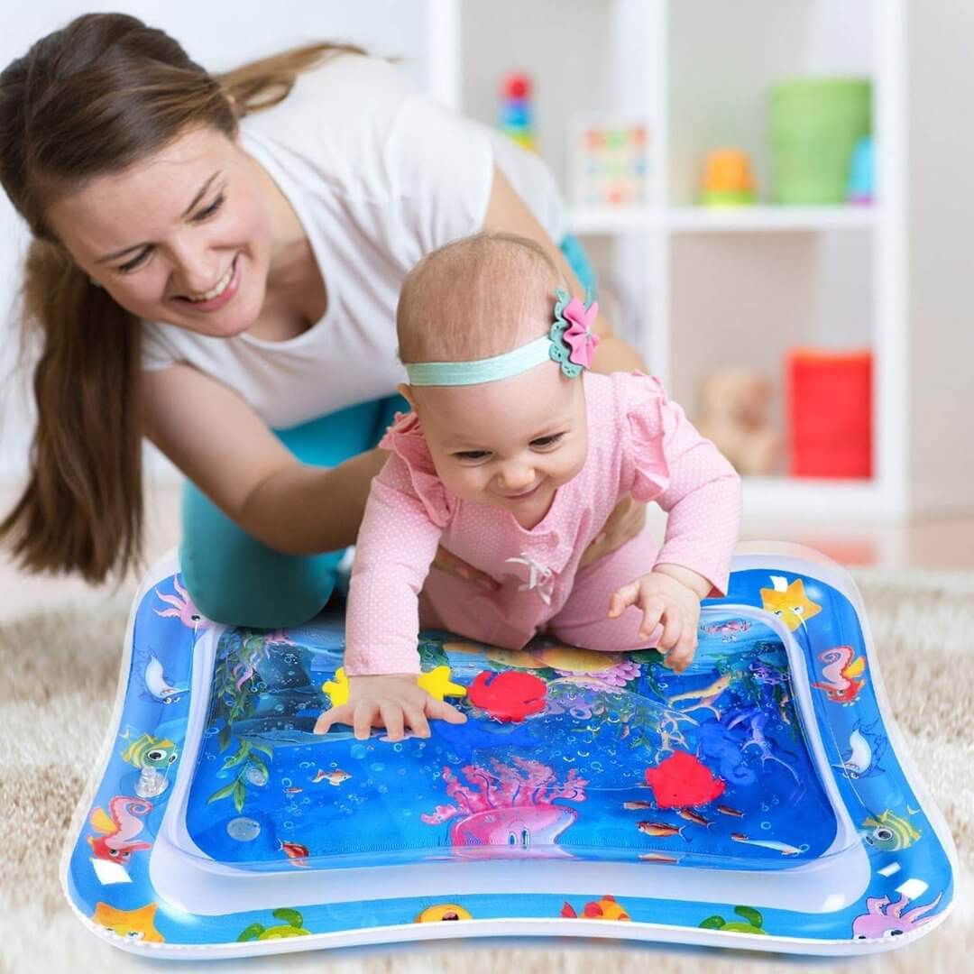 Vannlekematte for baby