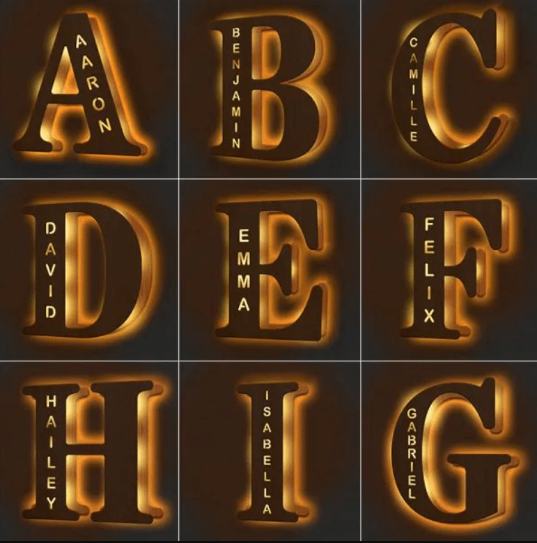 Personlig LED-nattlys